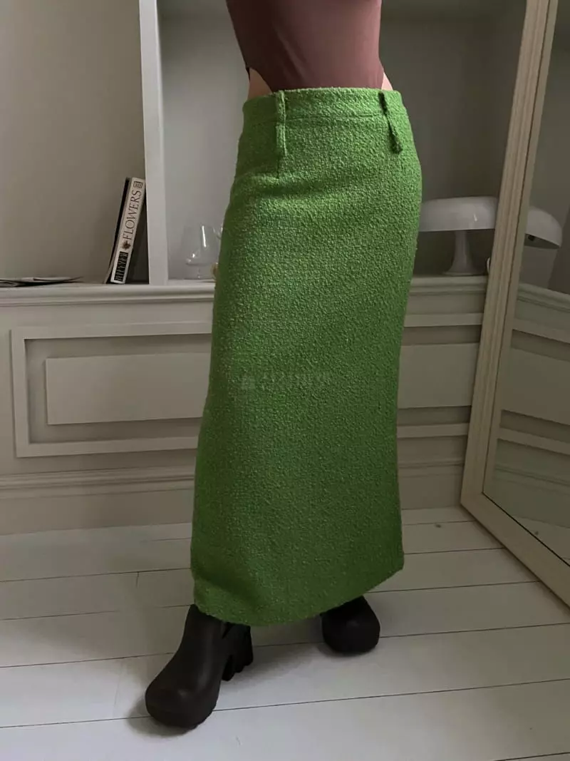 Egg Is - Korean Women Fashion - #momslook - Maxy Skirt - 2