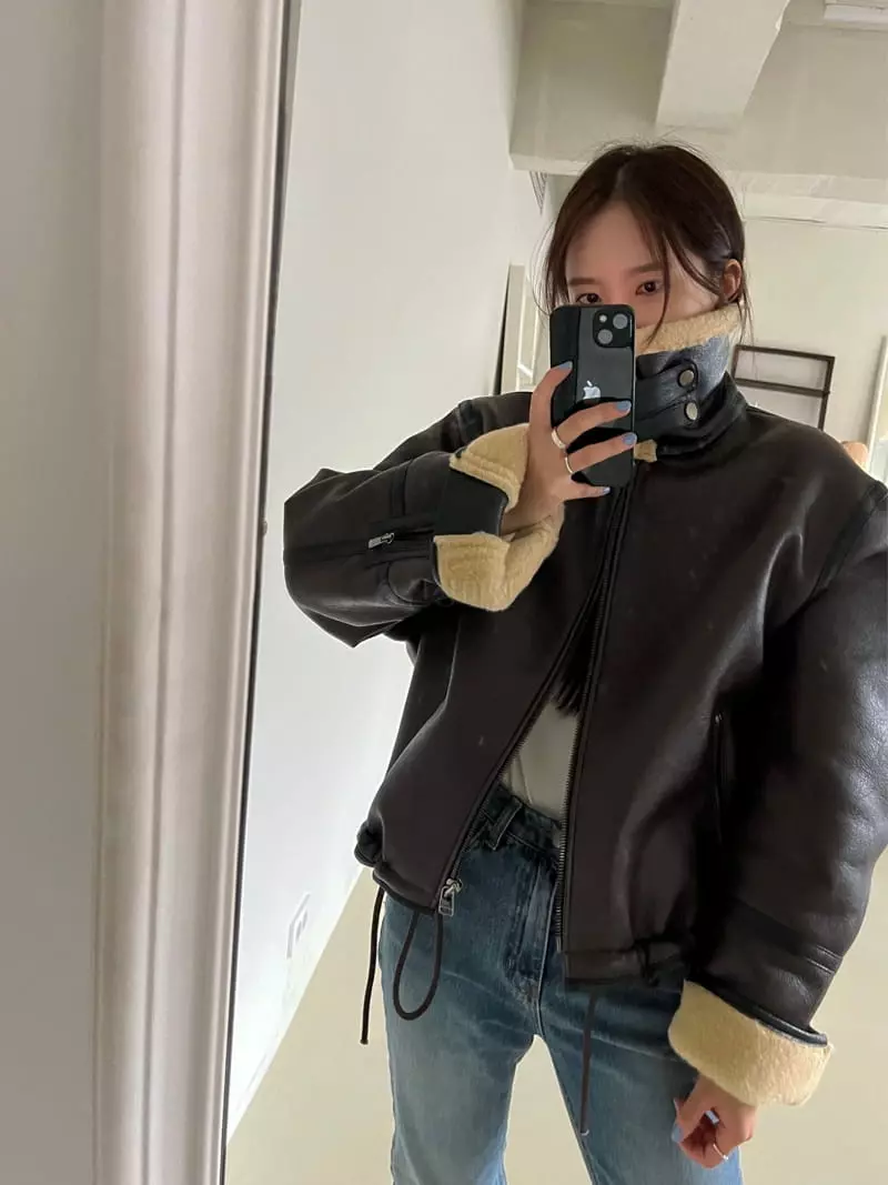 Egg Is - Korean Women Fashion - #momslook - Makin Jacket - 10