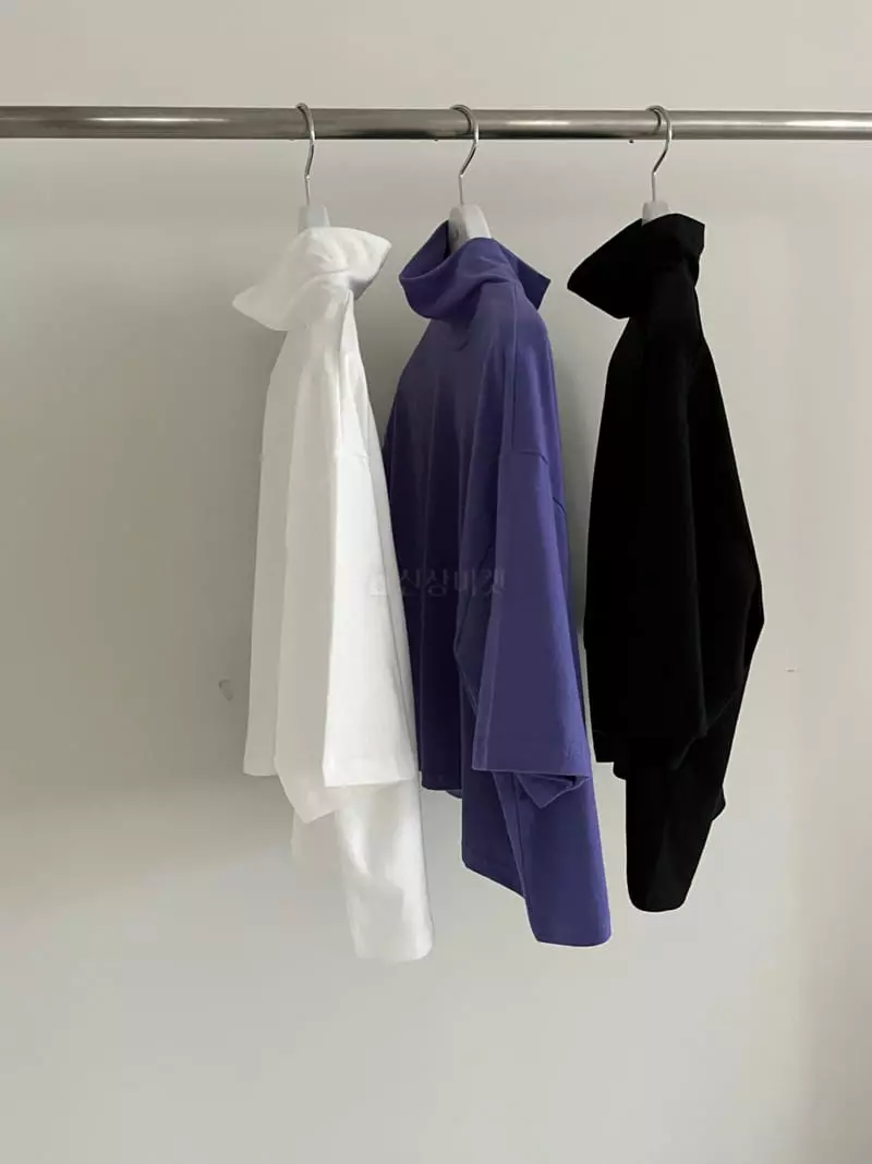 Egg Is - Korean Women Fashion - #womensfashion - Dov Turtleneck Tee - 4