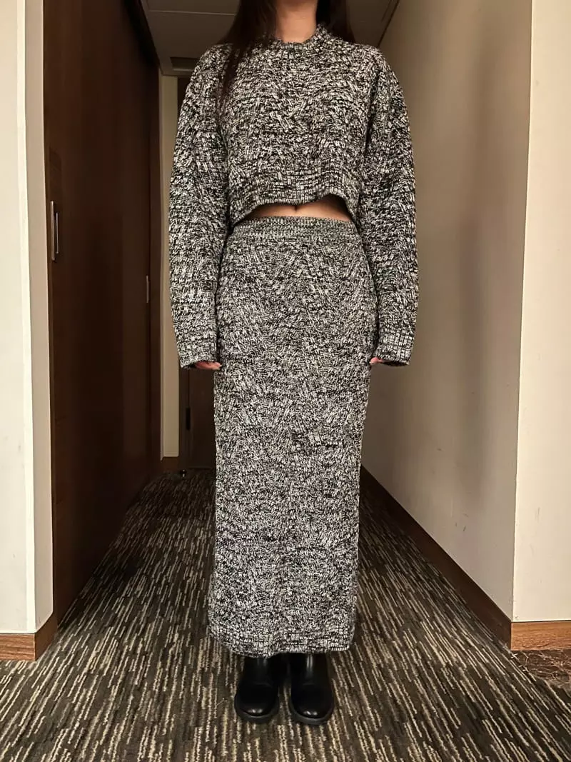 Egg Is - Korean Women Fashion - #restrostyle - Fave Knit Set up - 3