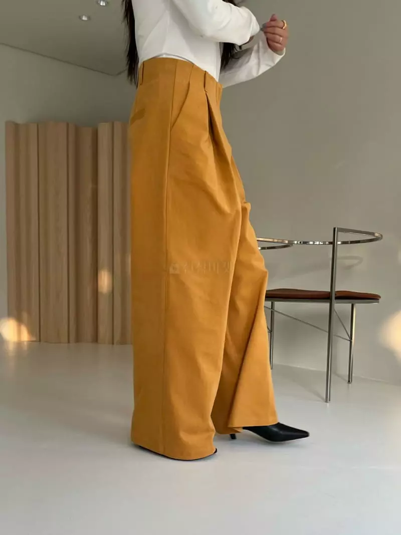 Egg Is - Korean Women Fashion - #romanticstyle - Fost Fleece Pants - 5