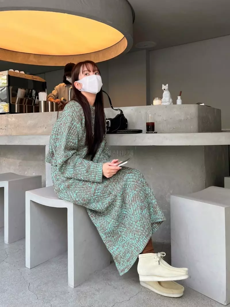 Egg Is - Korean Women Fashion - #shopsmall - Fave Knit Set up - 5
