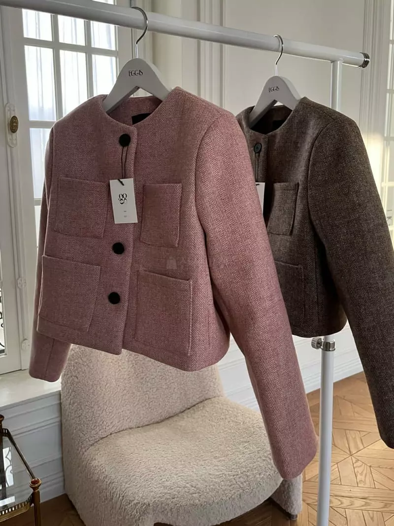 Egg Is - Korean Women Fashion - #thatsdarling - Herring Jacket - 9