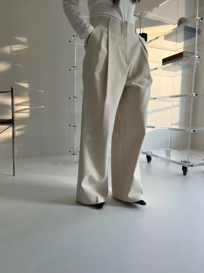 Egg Is - Korean Women Fashion - #vintagekidsstyle - Fost Fleece Pants - 2