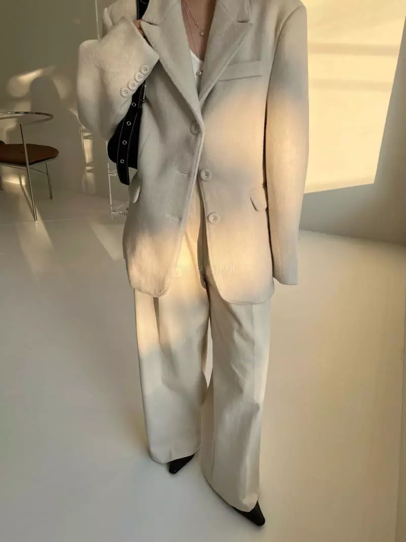 Egg Is - Korean Women Fashion - #womensfashion - Wool Hosi Jacket