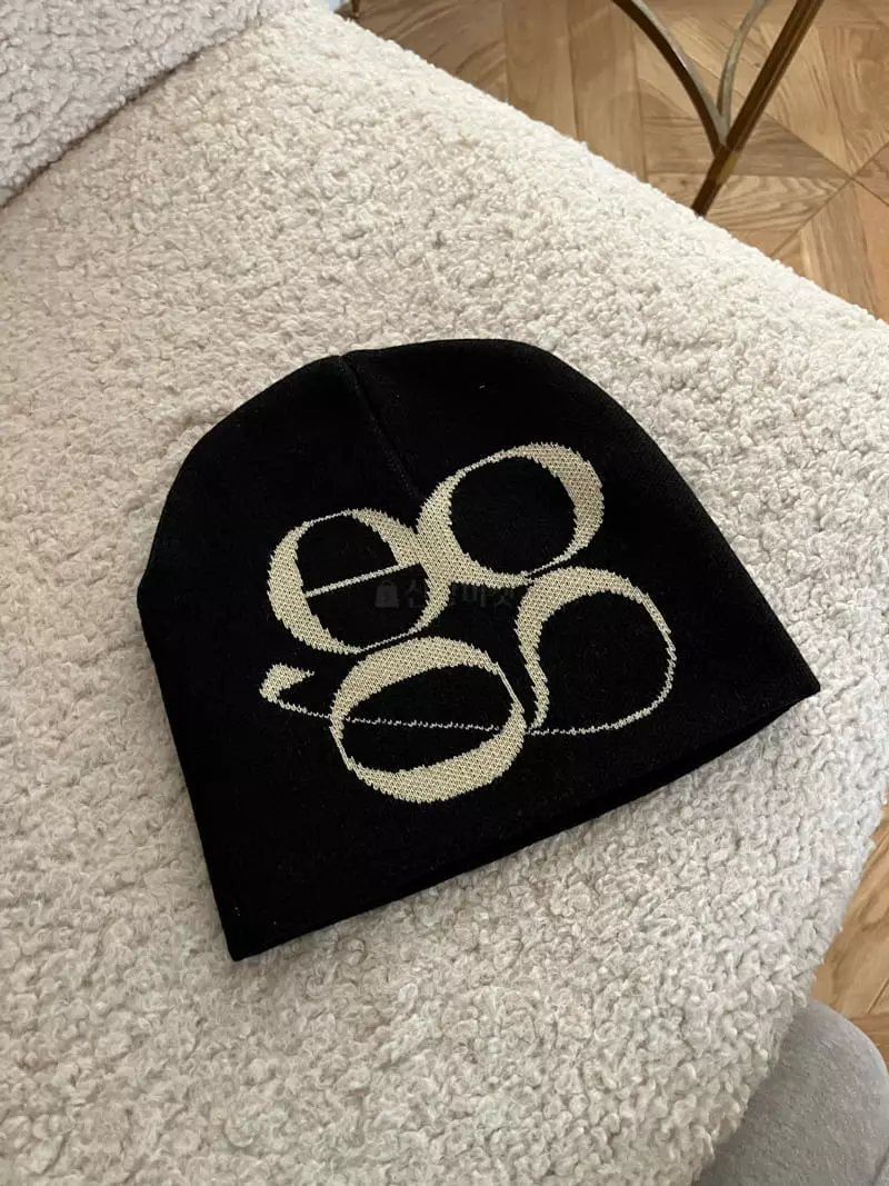 Egg Is - Korean Women Fashion - #momslook - Logo Beanie - 4