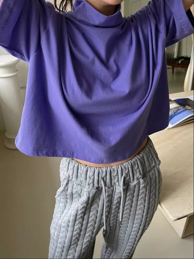 Egg Is - Korean Women Fashion - #womensfashion - Dov Turtleneck Tee
