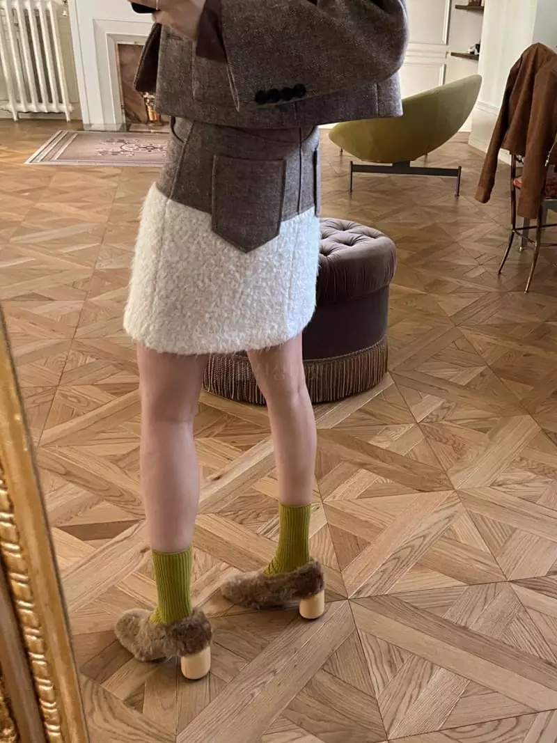 Egg Is - Korean Women Fashion - #womensfashion - Herring Skirt