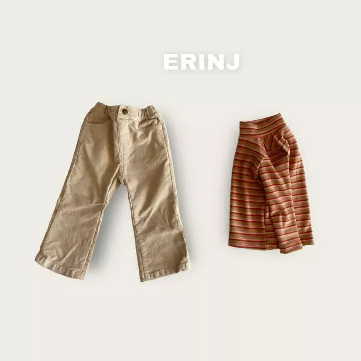 Erin J - Korean Children Fashion - #Kfashion4kids - Stripes Turtleneck Tee - 3