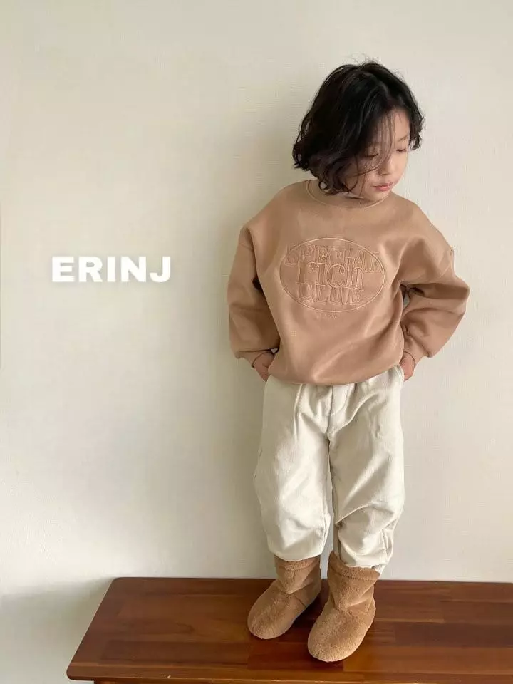 Erin J - Korean Children Fashion - #stylishchildhood - Embrodiery Sweatshirt - 4