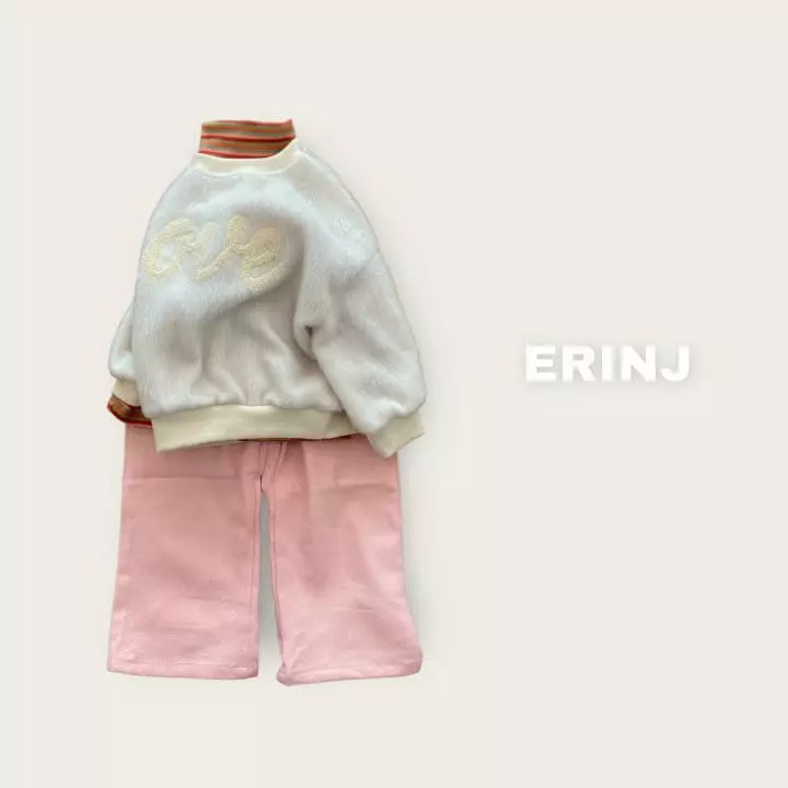 Erin J - Korean Children Fashion - #childofig - Stripes Turtleneck Tee - 8