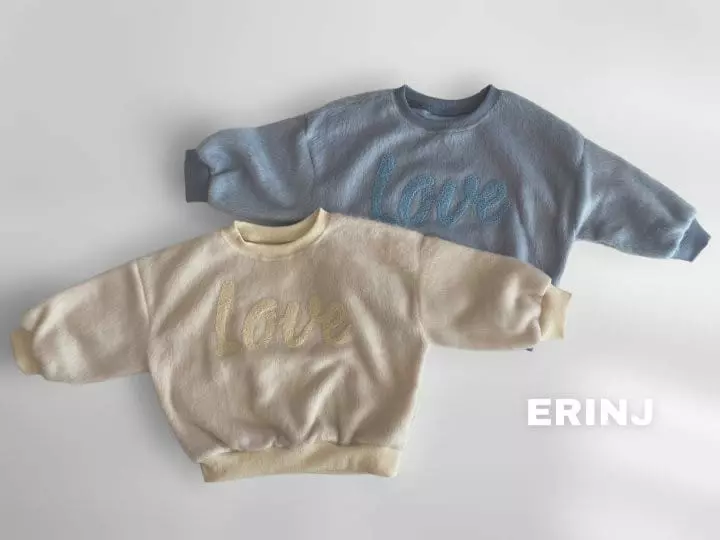 Erin J - Korean Children Fashion - #fashionkids - Love Sweatshirt