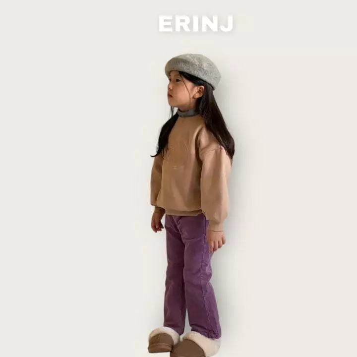 Erin J - Korean Children Fashion - #kidsshorts - Embrodiery Sweatshirt - 9