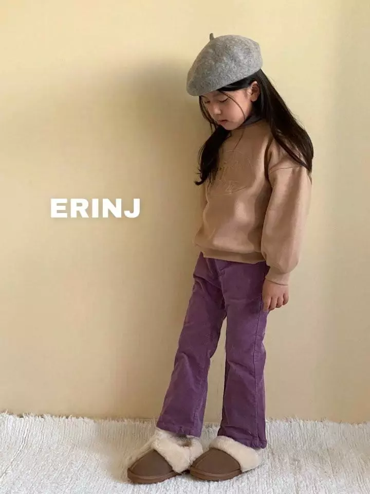 Erin J - Korean Children Fashion - #kidsstore - Embrodiery Sweatshirt - 10