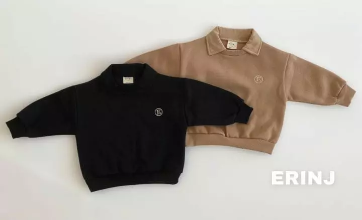 Erin J - Korean Children Fashion - #littlefashionista - Collar Sweatshirt