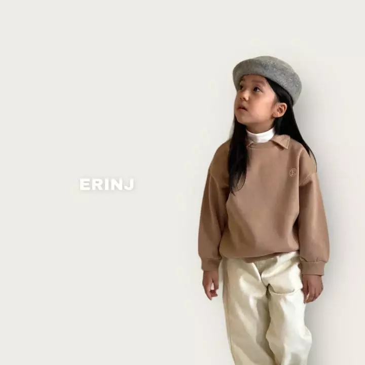 Erin J - Korean Children Fashion - #stylishchildhood - Collar Sweatshirt - 7