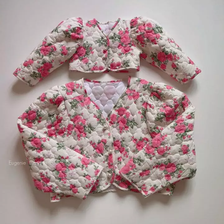 Eugenie Candies - Korean Children Fashion - #childrensboutique - Ppea Short Jacket (Rose or Purple) - 4