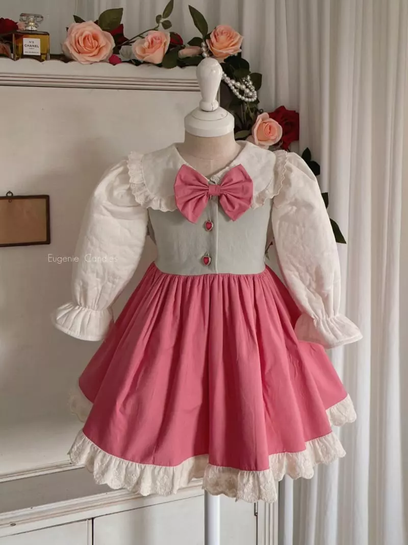 Eugenie Candies - Korean Children Fashion - #prettylittlegirls - Winter Long One-piece