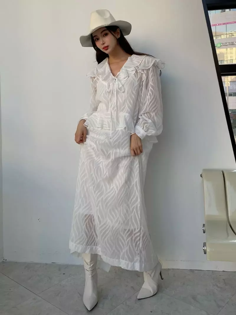 Fabric Seoul - Korean Women Fashion - #pursuepretty - Liff Lace One-piece - 5