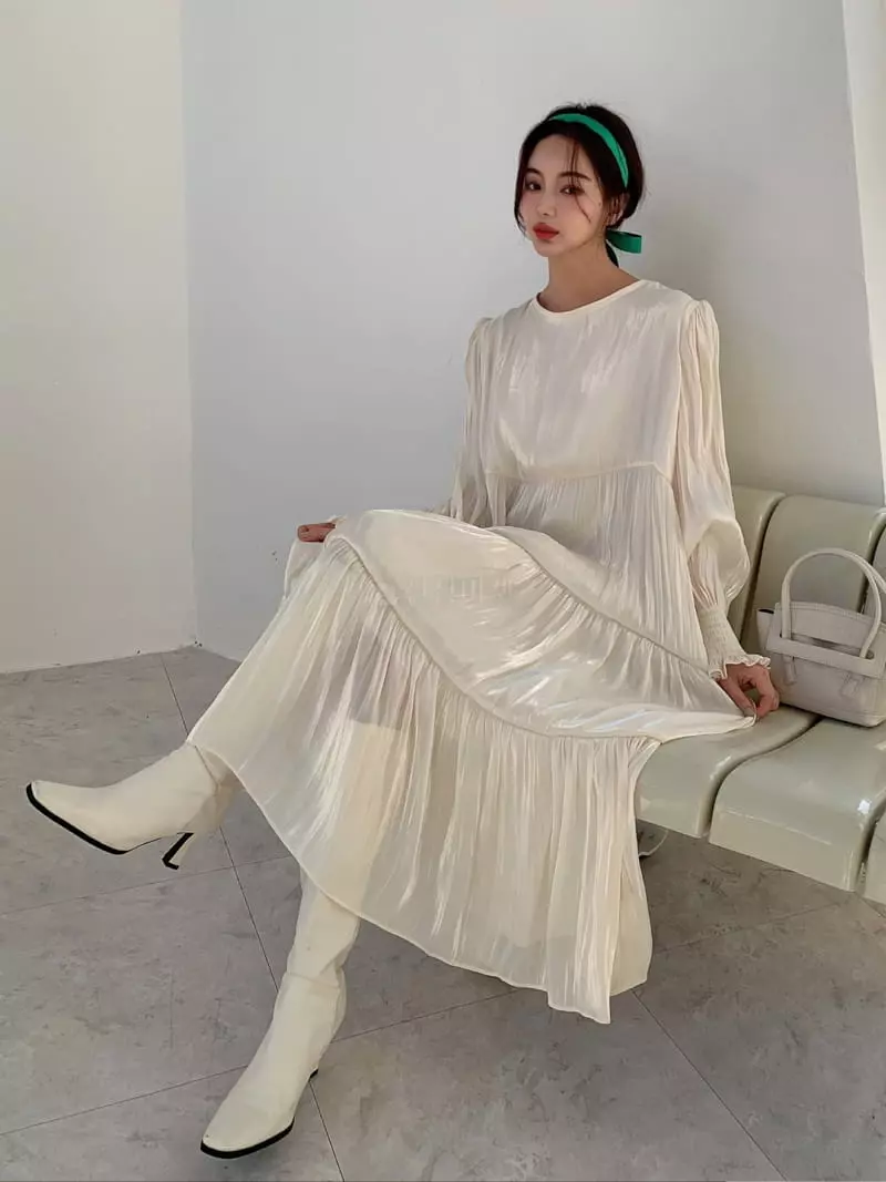 Fabric Seoul - Korean Women Fashion - #vintagekidsstyle - Meral One-piece - 4