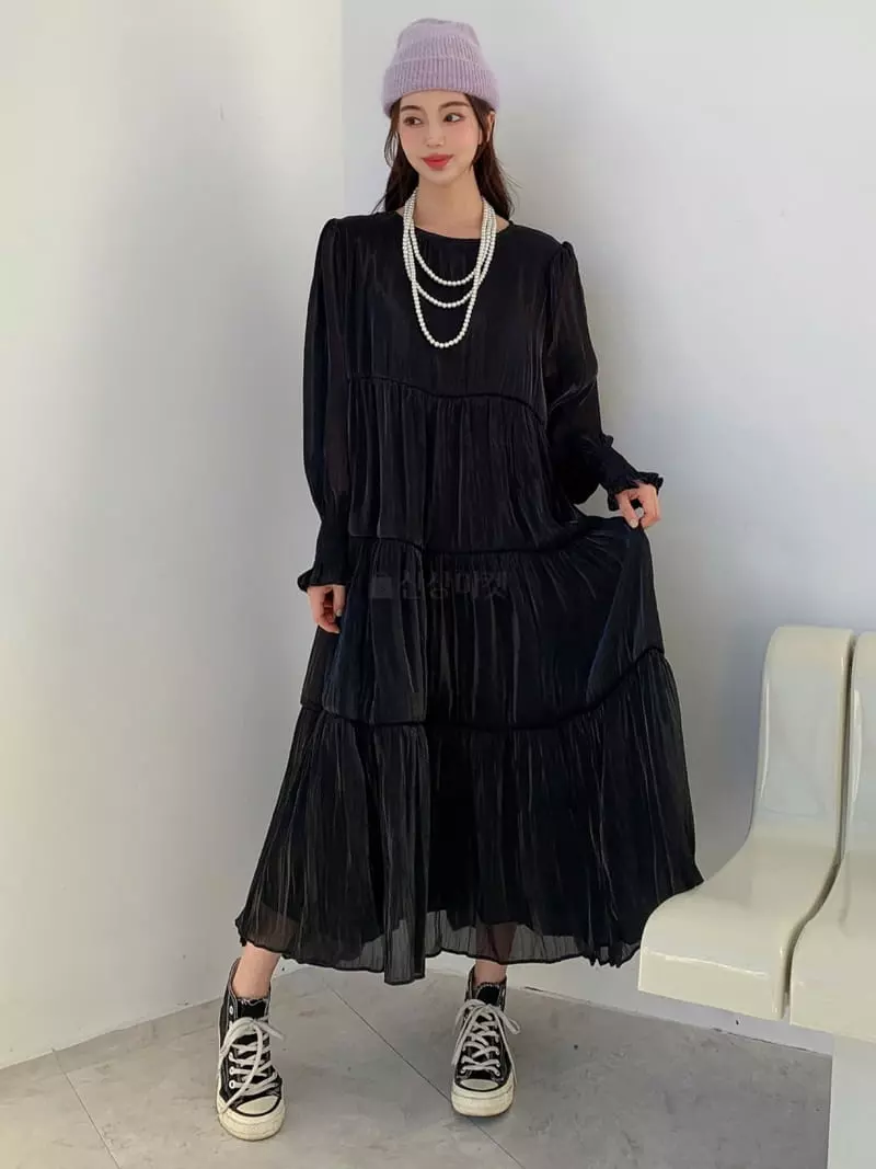 Fabric Seoul - Korean Women Fashion - #shopsmall - Meral One-piece - 7