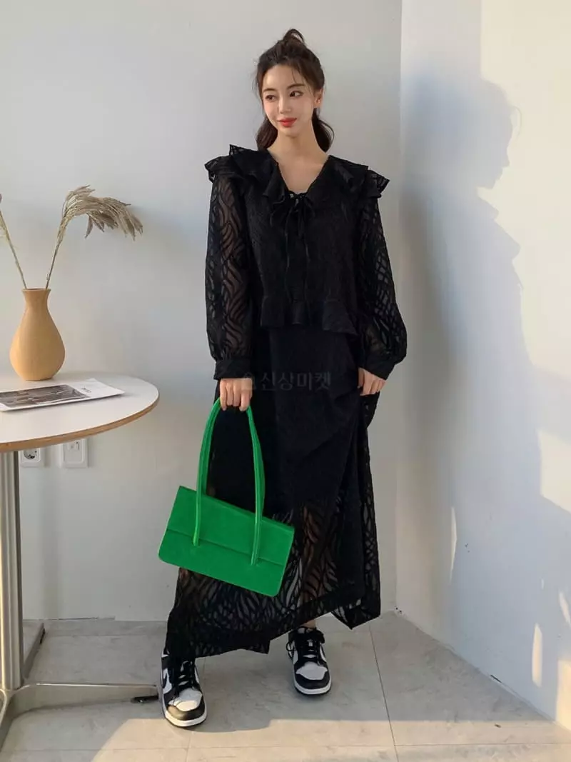 Fabric Seoul - Korean Women Fashion - #thatsdarling - Liff Lace One-piece - 9