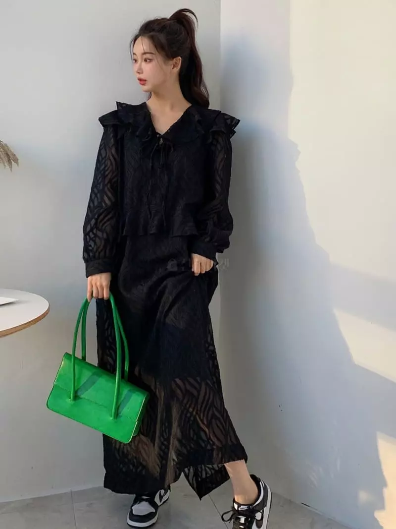 Fabric Seoul - Korean Women Fashion - #thelittlethings - Liff Lace One-piece - 10