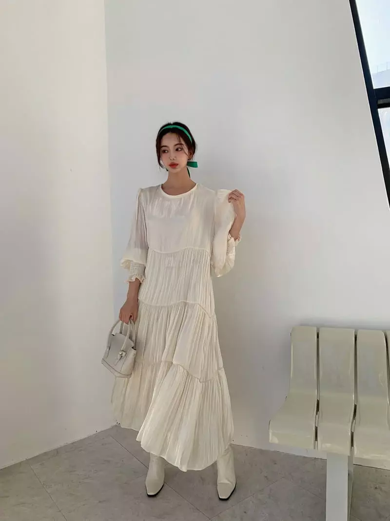 Fabric Seoul - Korean Women Fashion - #vintageinspired - Meral One-piece - 2
