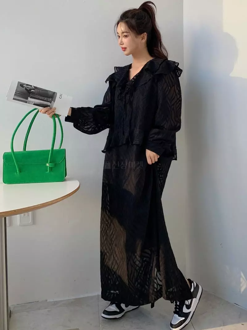 Fabric Seoul - Korean Women Fashion - #womensfashion - Liff Lace One-piece - 12