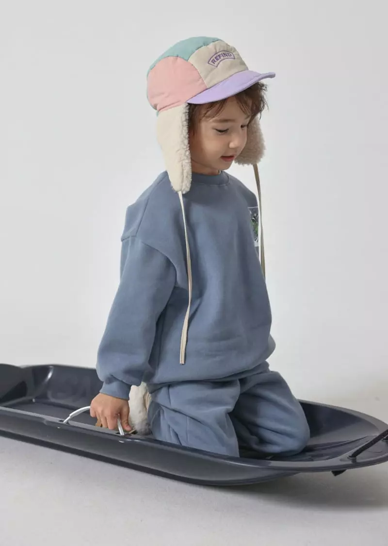 Fashion King - Korean Children Fashion - #Kfashion4kids - Dino Sport Top Bottom Set - 2