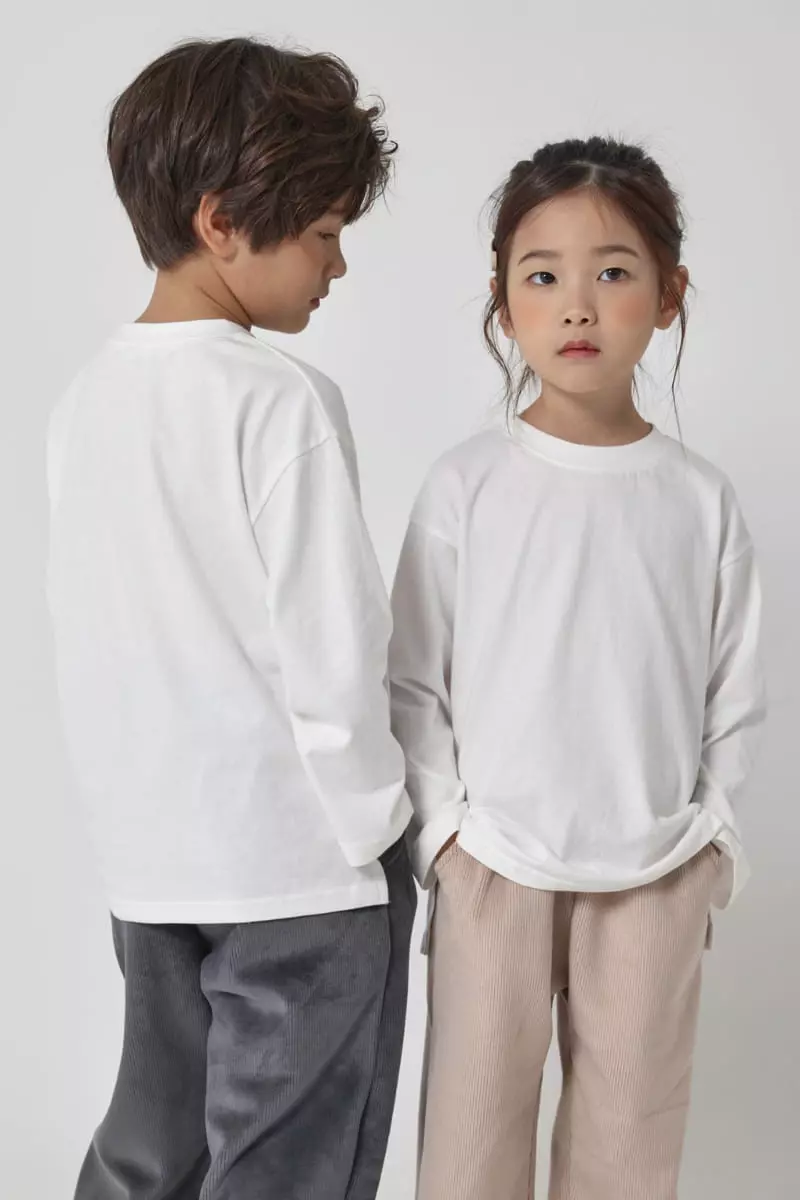 Fashion King - Korean Children Fashion - #prettylittlegirls - Slit Single Tee - 4