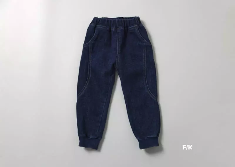 Fashion King - Korean Children Fashion - #childofig - Denim Fleece Jeans - 4