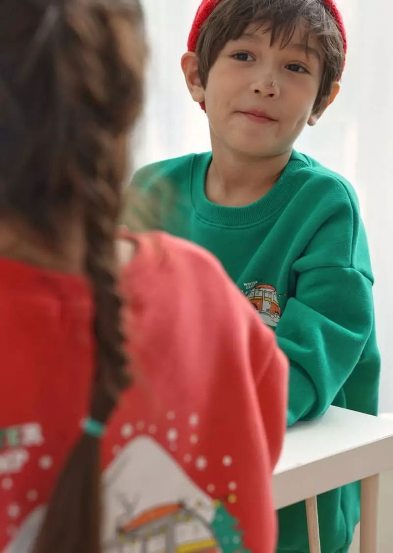 Fashion King - Korean Children Fashion - #childrensboutique - Winter Sweatshirt - 3