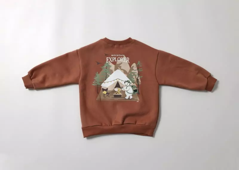Fashion King - Korean Children Fashion - #childrensboutique - Mountain Bear Top Bottom Set - 12