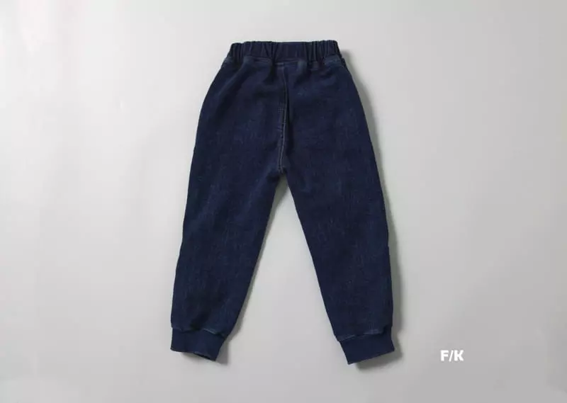 Fashion King - Korean Children Fashion - #designkidswear - Denim Fleece Jeans - 5