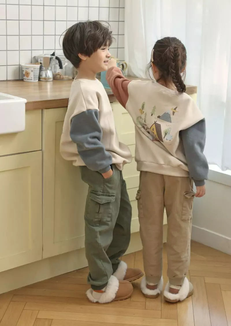 Fashion King - Korean Children Fashion - #designkidswear - Denim Fleece Pants