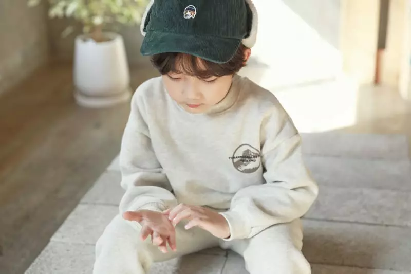 Fashion King - Korean Children Fashion - #designkidswear - Jurassic Fleece Top Bottom Set - 6