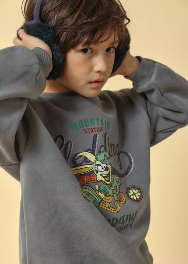 Fashion King - Korean Children Fashion - #discoveringself - Ssulme Sweatshirt - 3