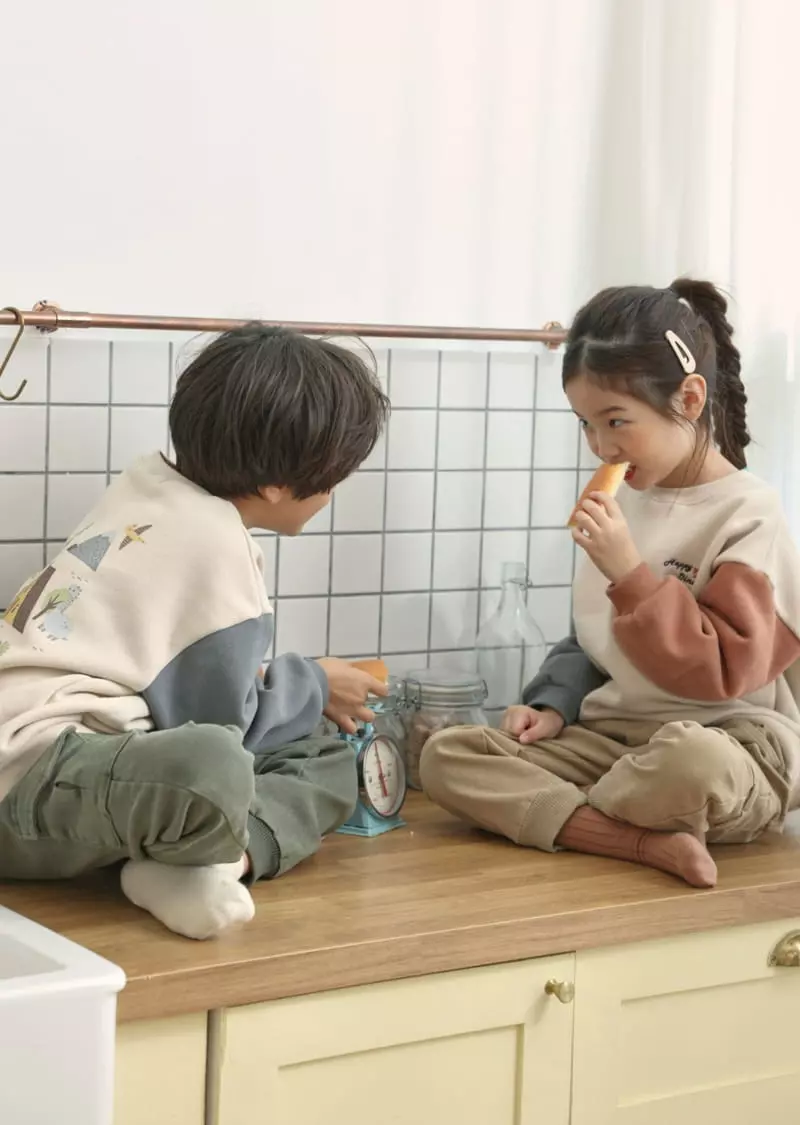 Fashion King - Korean Children Fashion - #discoveringself - Happy Dino Sweatshirt