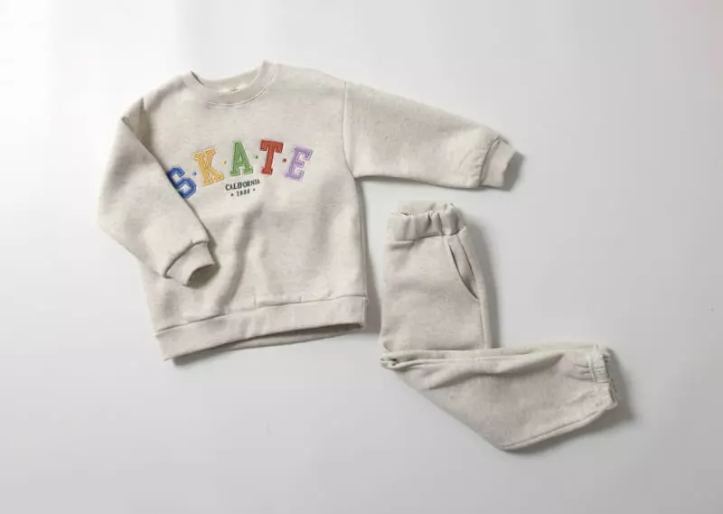Fashion King - Korean Children Fashion - #fashionkids - Skate Embrodiery Set - 11
