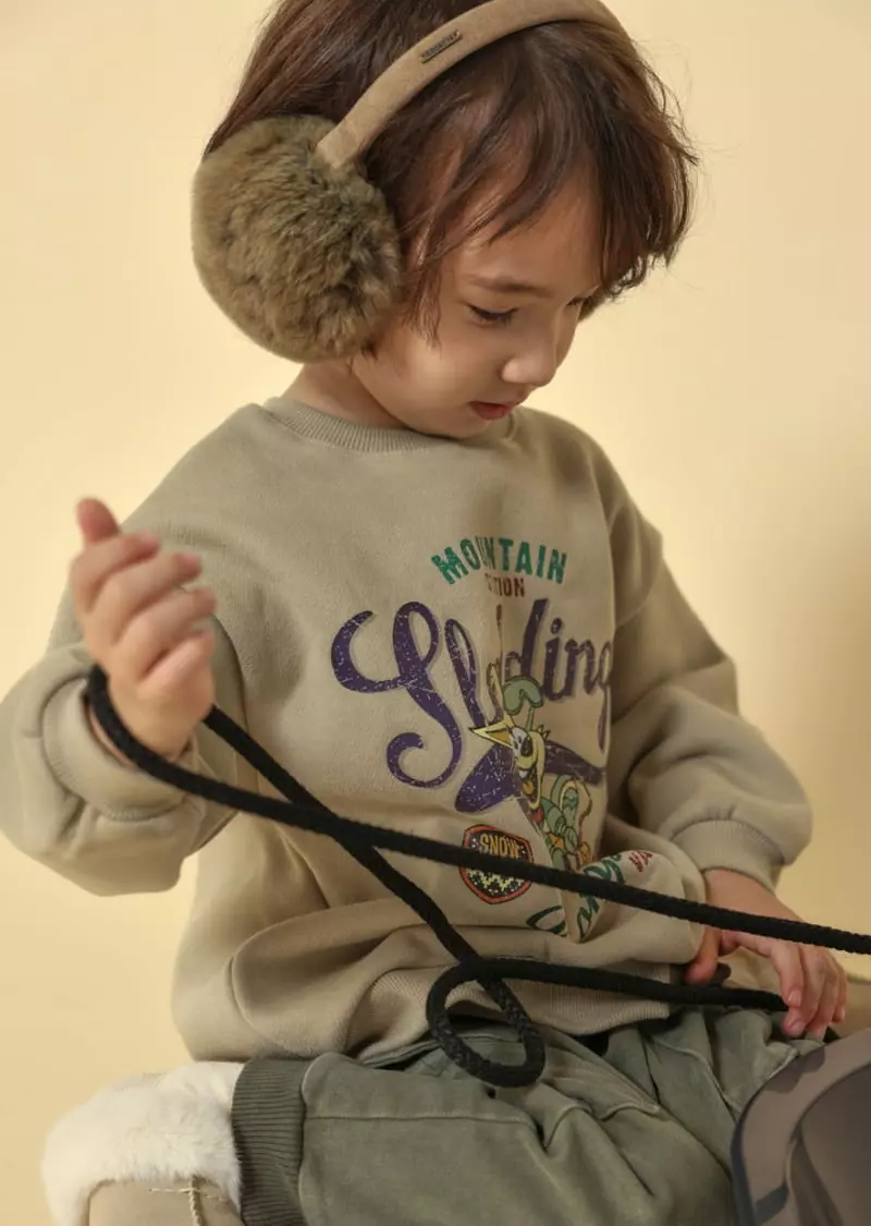 Fashion King - Korean Children Fashion - #kidsshorts - Ssulme Sweatshirt - 5