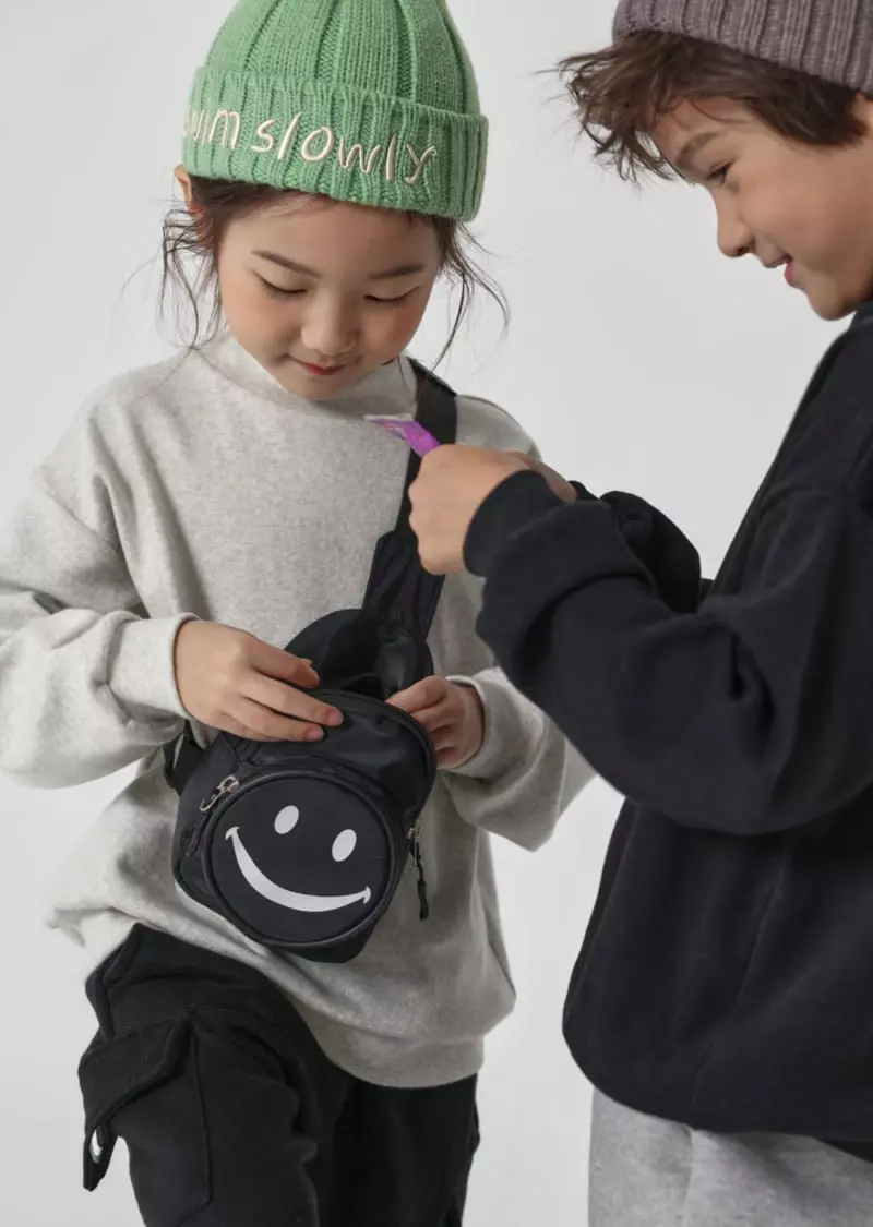 Fashion King - Korean Children Fashion - #kidsshorts - Half Turtleneck Sweatshirt