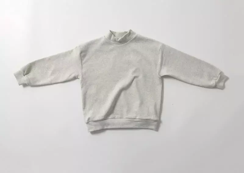 Fashion King - Korean Children Fashion - #minifashionista - Half Turtleneck Sweatshirt - 7