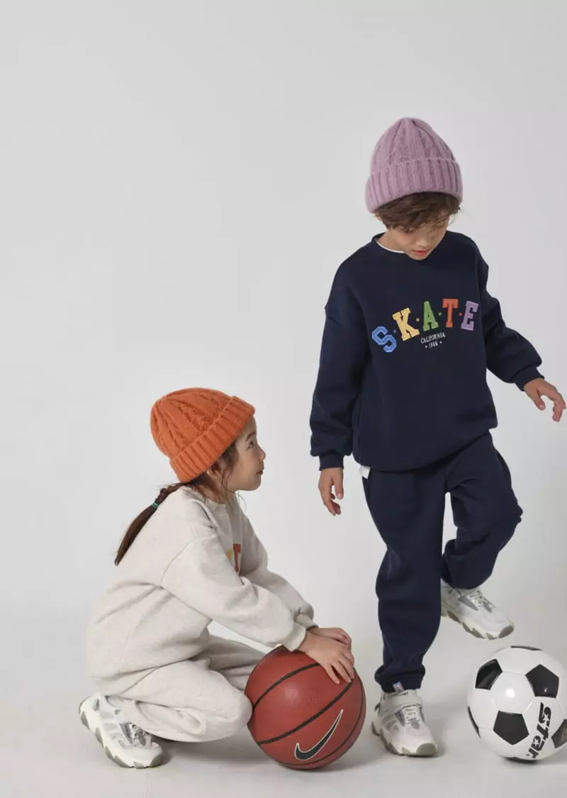 Fashion King - Korean Children Fashion - #magicofchildhood - Skate Embrodiery Set - 4