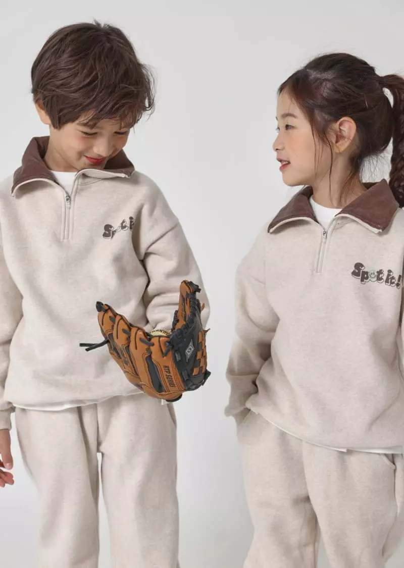 Fashion King - Korean Children Fashion - #minifashionista - Base Half Open Top Bottom Set - 3