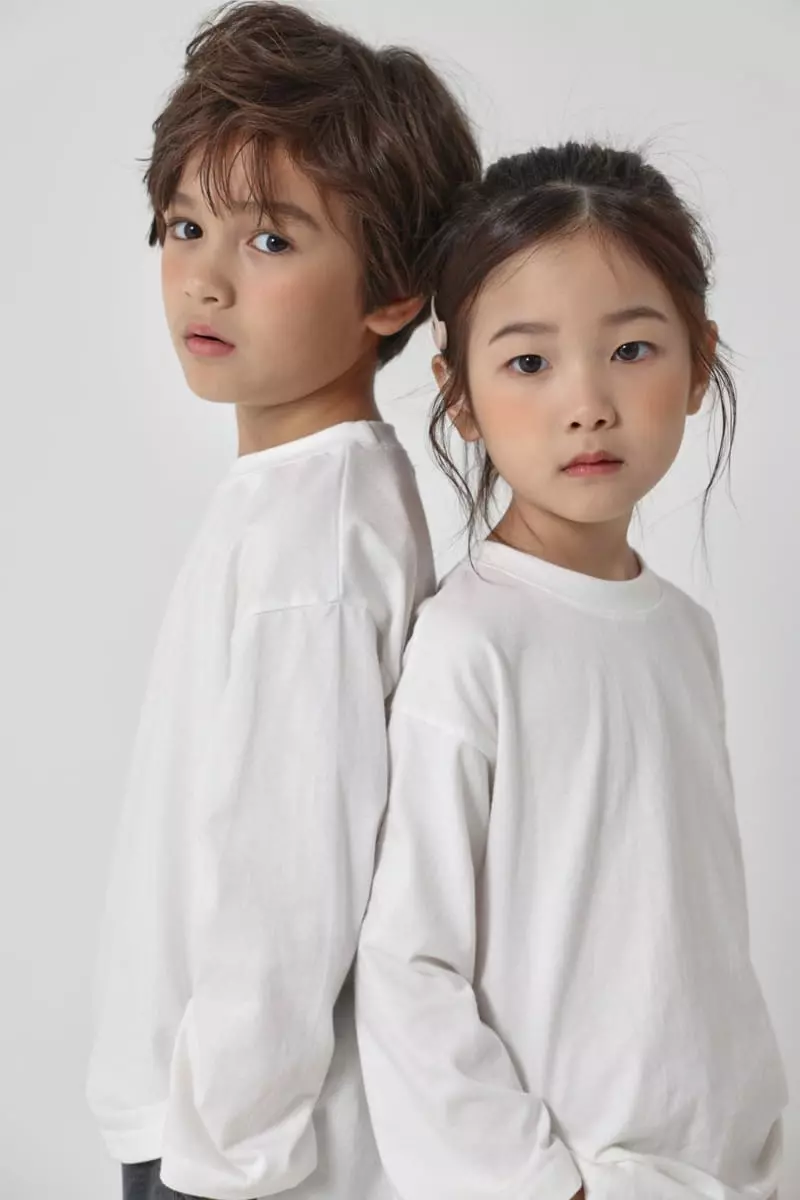 Fashion King - Korean Children Fashion - #prettylittlegirls - Slit Single Tee - 3
