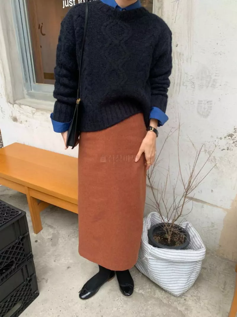 Fave - Korean Women Fashion - #momslook - Winter Skirt - 8