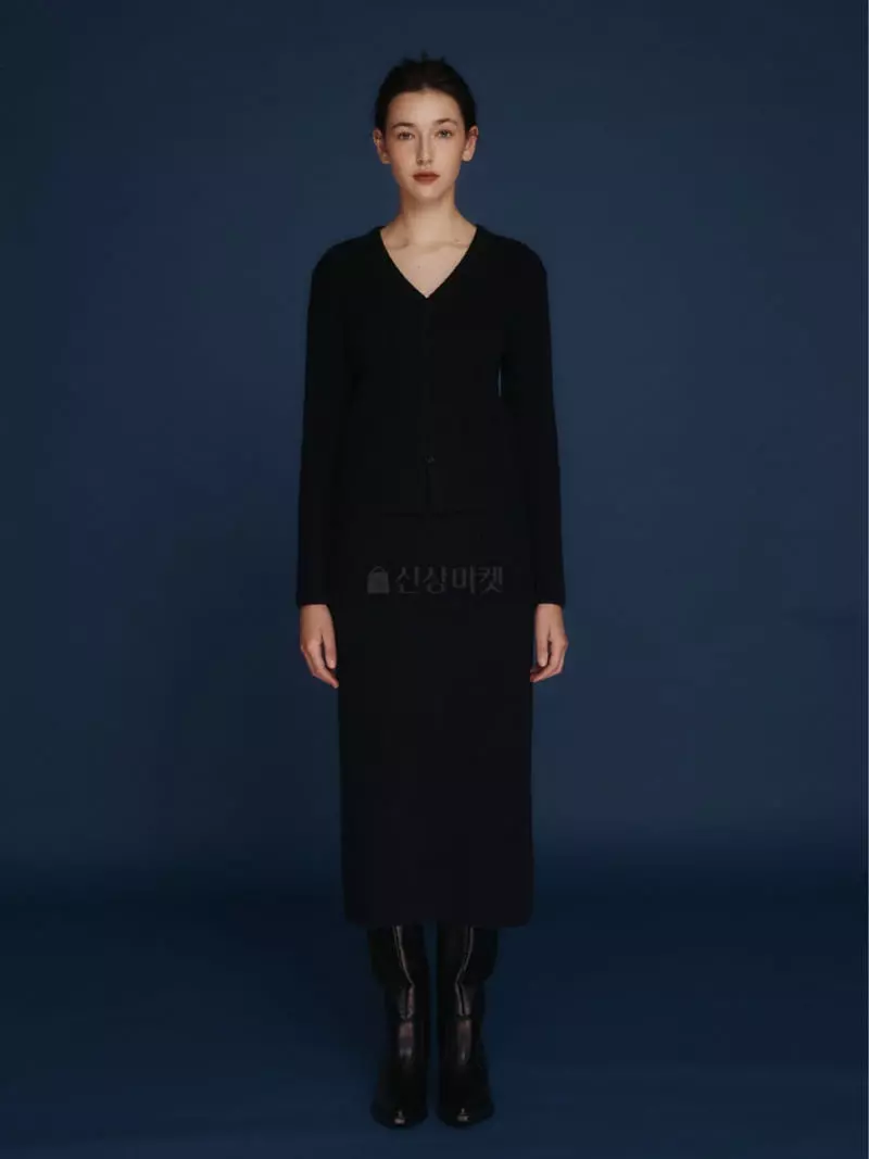 Fave - Korean Women Fashion - #momslook - Ov Rib Skirt - 5