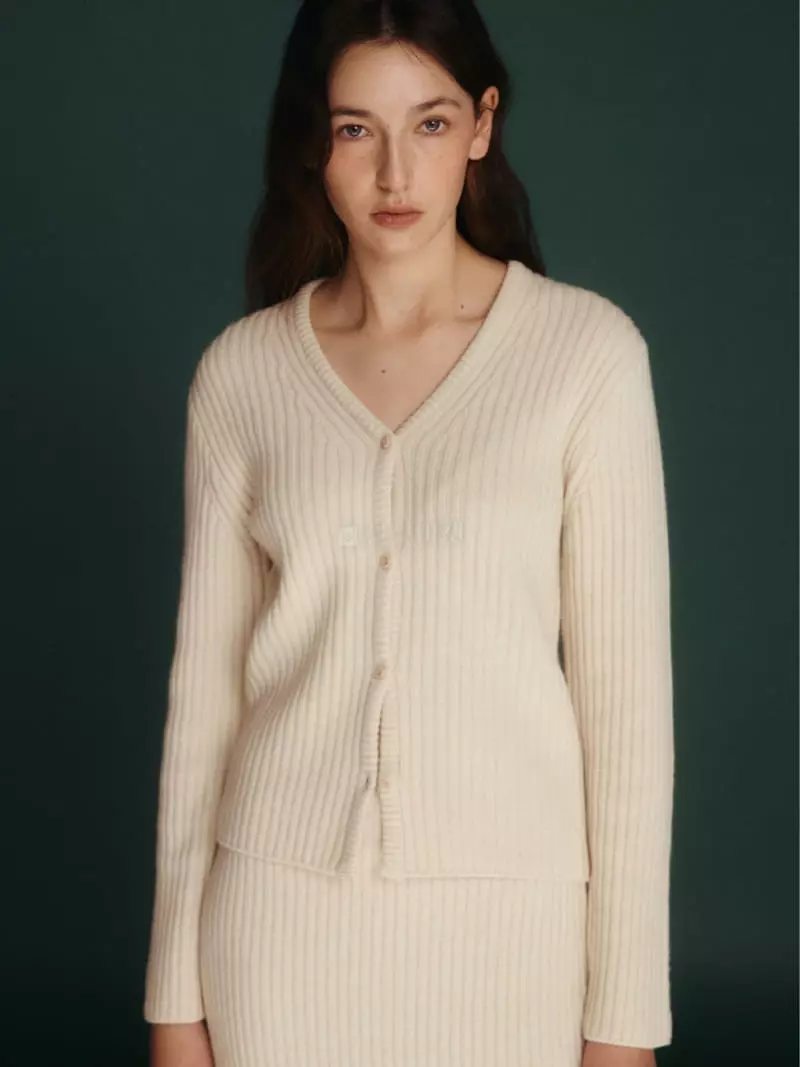 Fave - Korean Women Fashion - #momslook - Ov Rib Cardigan - 6