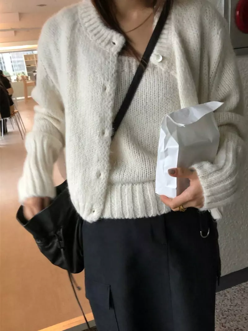 Fave - Korean Women Fashion - #momslook - Aurora Cardigan - 8